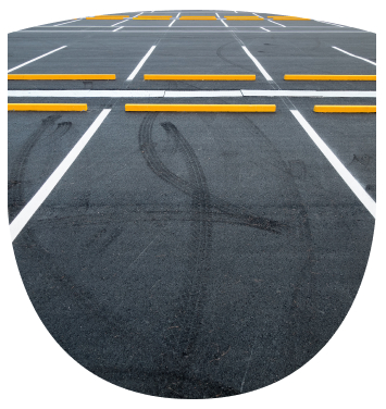 Adjacent Parking Lot Areas